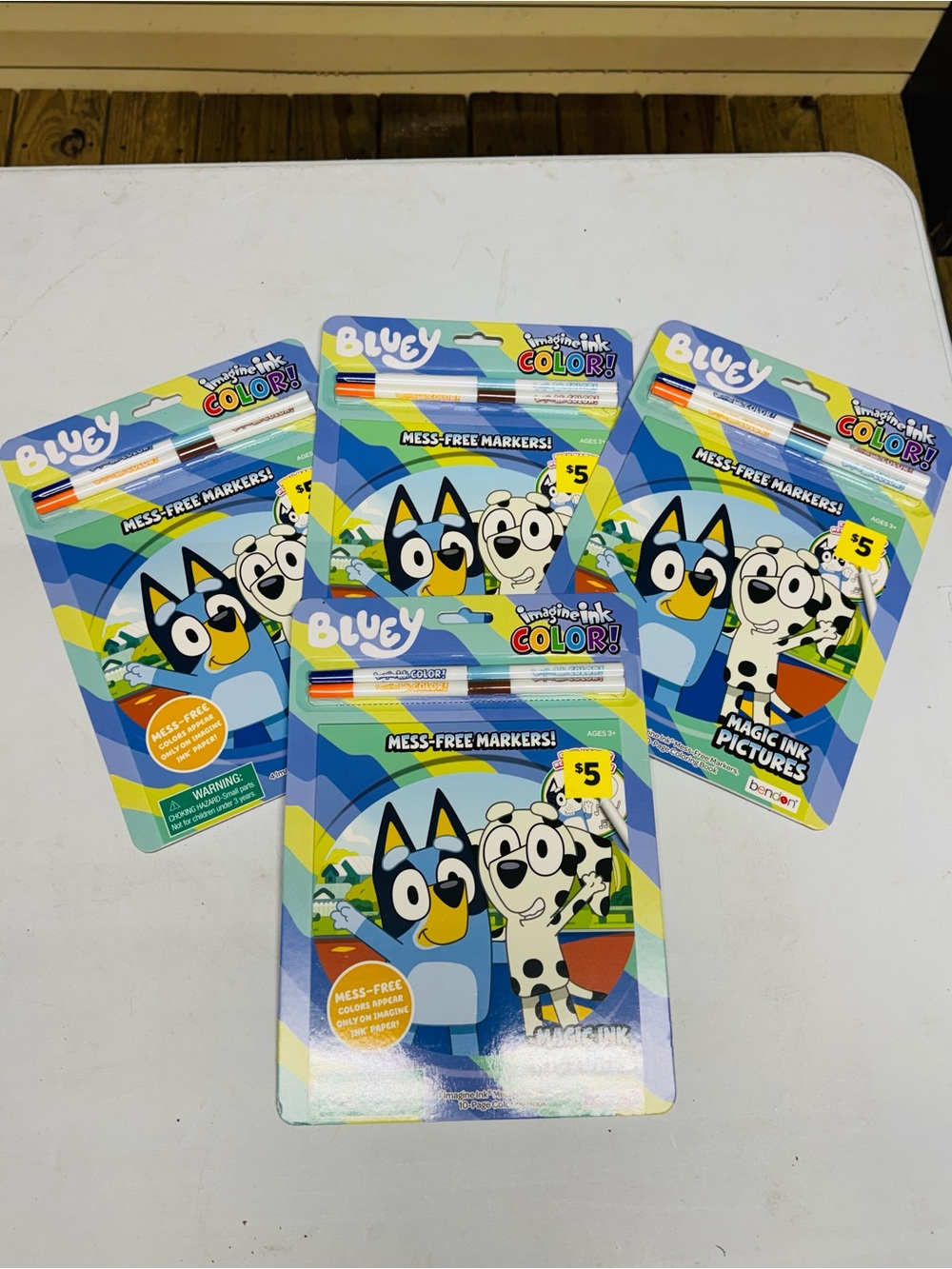 Mess-Free Markers Coloring Set - Blue